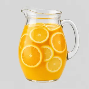 Elegant Glass Cream Whipping Pitcher – 1.5 L with Silicone Grip